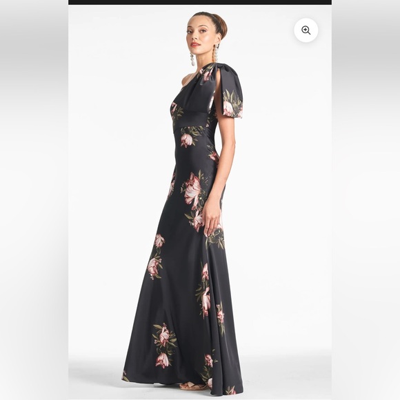 Sachin & Babi AUBREY GOWN - NOIR BLOSSOM size 6 - Picture 2 of 9